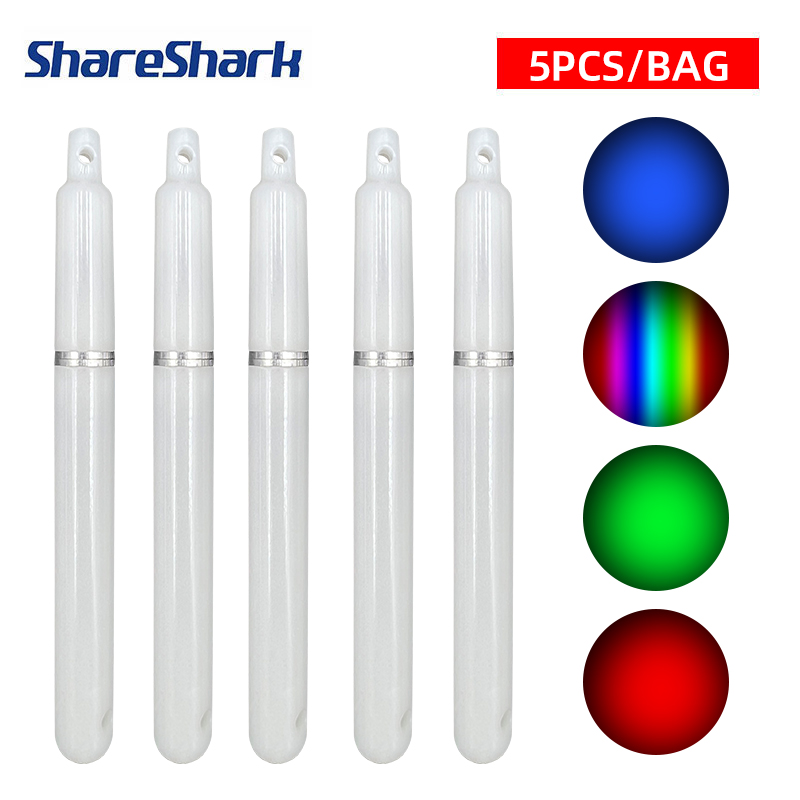 Fishing Boat Navigation Light - ShareShark 5 adet/paket Işıklı Çubuk Gece